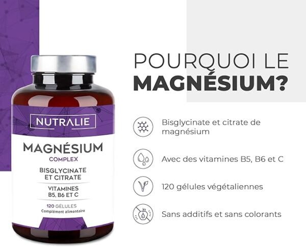 Magnésium et vitamine B6 pour la concentration et la clarté mentale