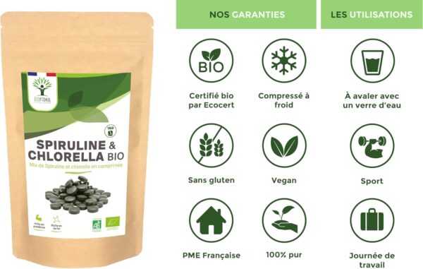 Spiruline & Chlorelle pour les sportifs – Booster d’énergie et récupération musculaire