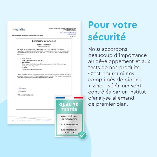 Biotine pour ongles résistants et en bonne santé
