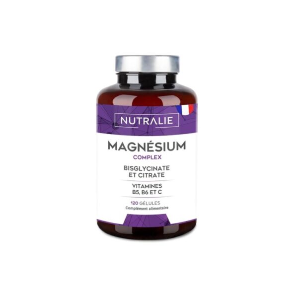 Magnésium Bisglycinate + Citrate – Complément anti-stress et anti-fatigue naturel