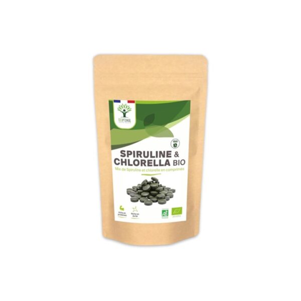 Spiruline & Chlorella Bio – Complément naturel pour énergie, immunité et détox