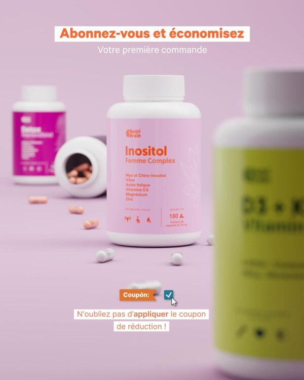 Complexe en gélules pour équilibre hormonal, santé ovarienne et métabolisme féminin