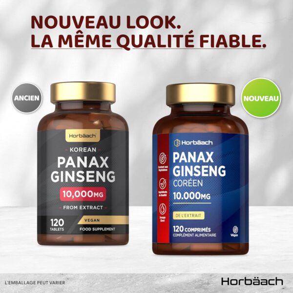 Complément pour fatigue chronique et baisse d’énergie – Ginseng coréen certifié