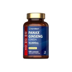 Complément Extrait de Ginseng Rouge de Corée – 10 000 mg par dose