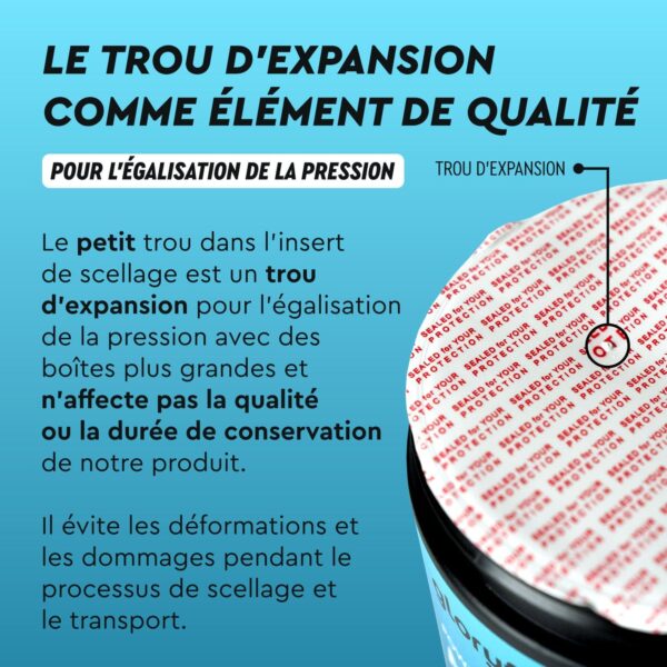 Complément sportif vegan sans additifs, sans gluten ni conservateurs