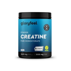 Poudre de créatine monohydrate Creapure® 100% pure dans son packaging de 500g – ProBioWell