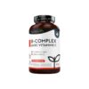 Complexe Vitamines B + Vitamine C ProBioWell – 365 comprimés végan pour énergie, immunité et réduction de la fatigue.