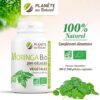 Gélules véganes de Moringa Oleifera Bio – antioxydants naturels et nutriments essentiels. Gélules véganes de Moringa Oleifera Bio – antioxydants naturels et nutriments essentiels.