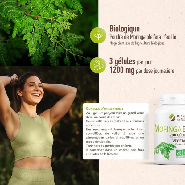Complément alimentaire Moringa Oleifera Bio – poudre de feuilles 400 mg – haute qualité. Complément alimentaire Moringa Oleifera Bio – poudre de feuilles 400 mg – haute qualité.