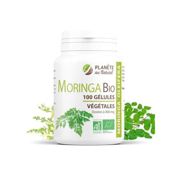 Moringa Oleifera Bio 400 mg – Complément naturel en gélules végétales – ProBioWell. Moringa Oleifera Bio 400 mg – Complément naturel en gélules végétales – ProBioWell.